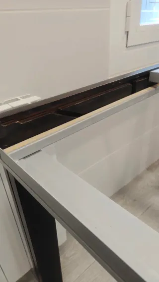 Mesa comedor cristal 90x90