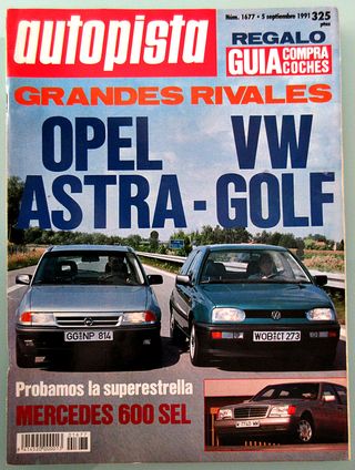 6 revistas "Autopista" año 1991.