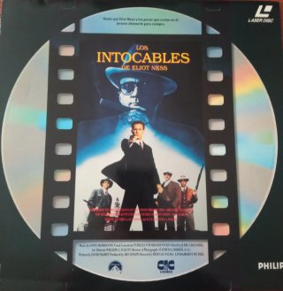 Laser Disc Los Intocables de Eliot Ness