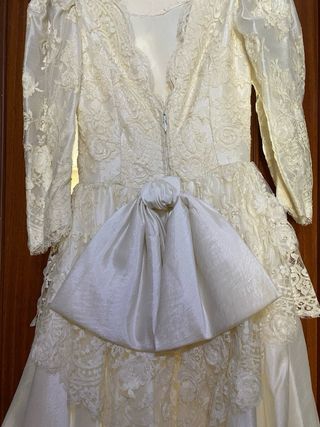 Vestido de Novia Encaje Manga Larga