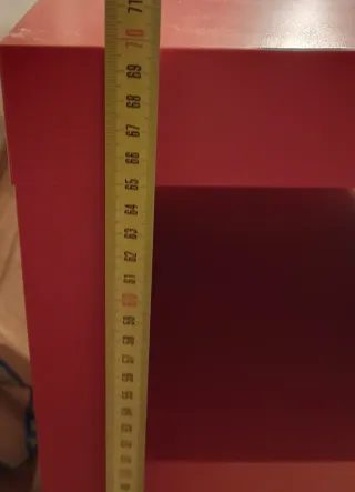 Estantería Roja Ikea