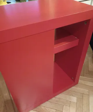 Estantería Roja Ikea