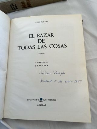 Título: El bazar de todas las cosas