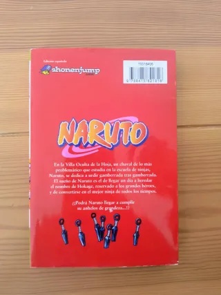 Cómic manga Naruto, de Masashi Kishimoto.