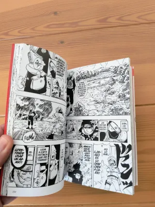 Cómic manga Naruto, de Masashi Kishimoto.
