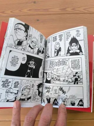 Cómic manga Naruto, de Masashi Kishimoto.