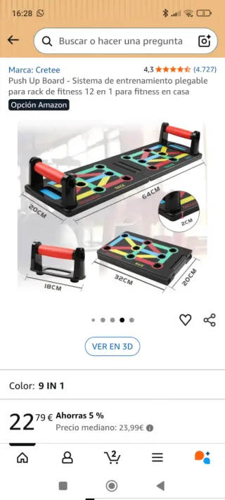 Tabla de flexiones multi-posición