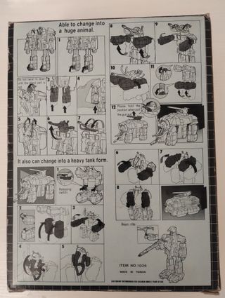 Animal Robot DX Super Metal Elefante Anni 80