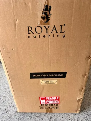 Máquina de Palomitas Royal Catering