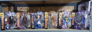 Marvel Diamond Select 7" varias (6)