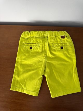 Pantalón corto Mayoral verde lima