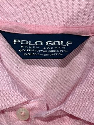 Polo Ralph Lauren Golf Rosa Talla M