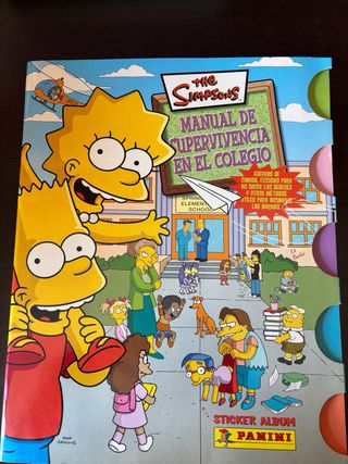 The Simpsons Álbum de Cromos Panini