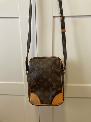 Bandolera Louis Vuitton Marrón Unisex
