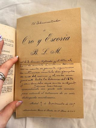 Libro Oro y Escoria