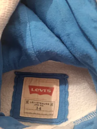 Sudadera Levi's Gris con Logo California Talla 14