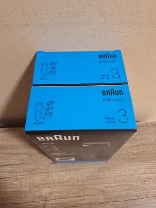 2x Braun Series 3 Afeitadoras Eléctricas