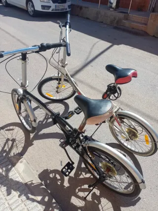 Bicicleta plegable precio las dos