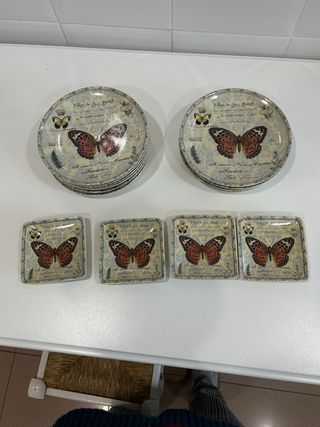 Vajilla de porcelana postre