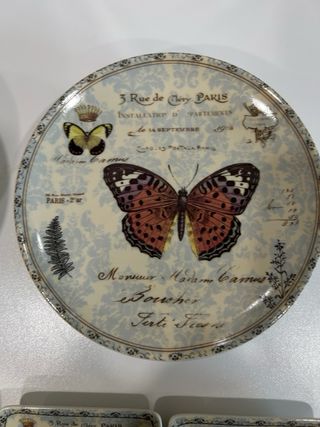Vajilla de porcelana postre