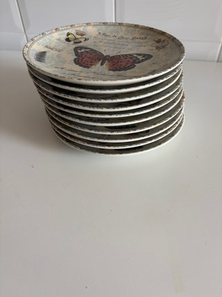 Vajilla de porcelana postre