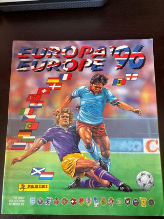 Álbum Panini EURO 96