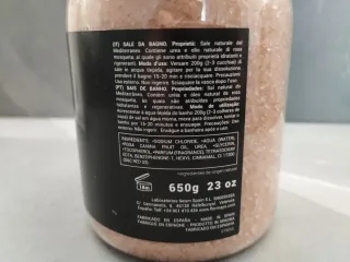 Sales de baño TOUS color rosa