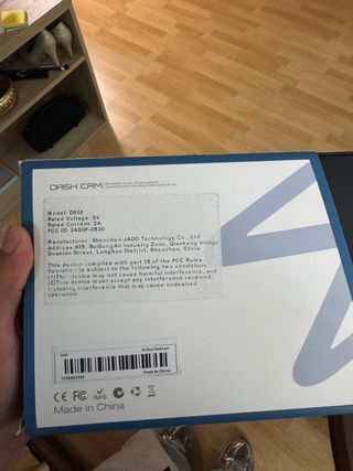 Dashcam Ultra HD 4K Wide-Angle Lens