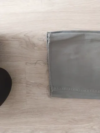 Pantalón culotte Zara verde talla 11-12