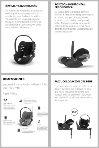 Silla de coche Cybex Cloud T i-Size