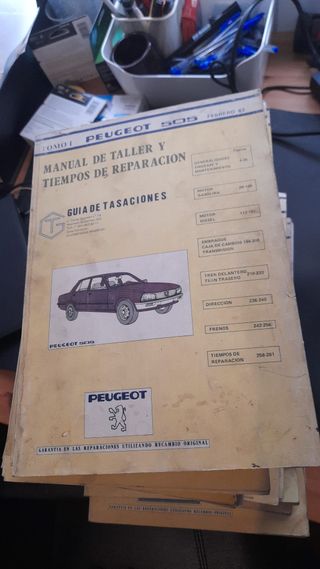 Manual Taller Peugeot 505