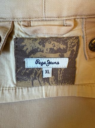 Abrigo Parka Pepe Jeans beige