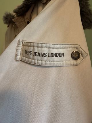 Abrigo Parka Pepe Jeans beige