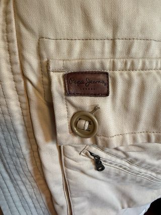 Abrigo Parka Pepe Jeans beige