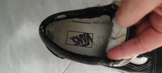 Lote Vans negras y Superga beig 38