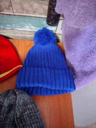 Lote 5 Gorros de Lana Calentitos