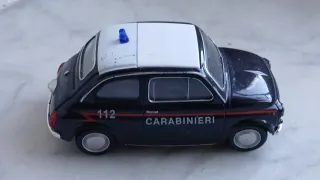 Carabinieri Modellino Fiat 500