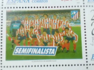 Sellos España Copa Rey Fútbol 2001