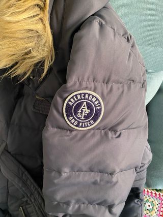 Chaqueta Abercrombie & Fitch gris Talla S