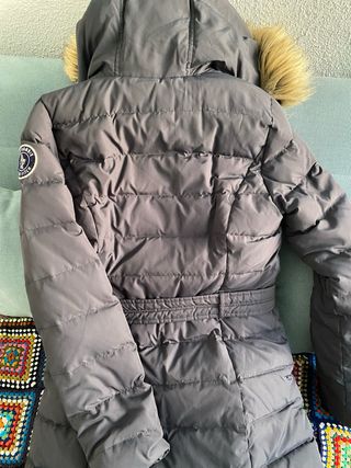 Chaqueta Abercrombie & Fitch gris Talla S