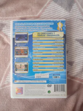 Singstar Canciones Disney PS2