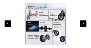 Patinete Eléctrico Xiaomi 4 Lite