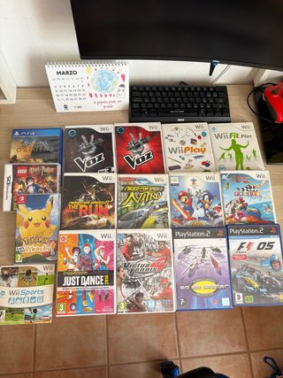 Lote de videojuegos