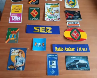 18 Pegatinas Variadas - Lote 10€