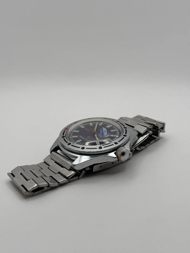 Reloj automático soviético Vostok Amfibia Buran 2416BSU URSS