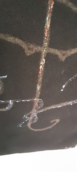 Bolso Tote Pintado a Mano Único NUEVO