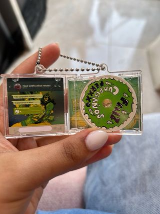 Mini CD llavero nfc