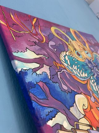 Cuadro Rick and Morty Original 70x80