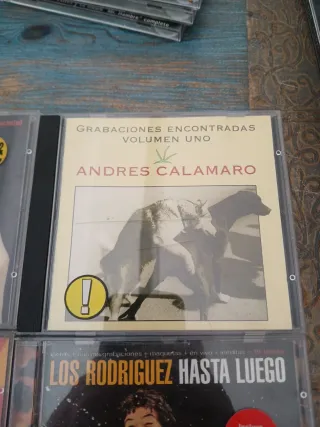 Lote 4 CDs Pop: Andrés Calamaro y Los Rodríguez