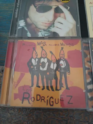 Lote 4 CDs Pop: Andrés Calamaro y Los Rodríguez